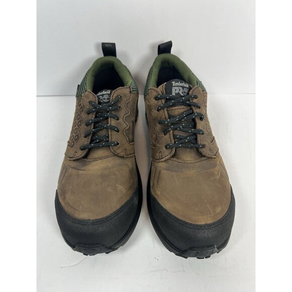 Timberland PRO Reaxion Composite Safety Toe brown sneaker NEW Men's 7M Women’s 9 - Picture 2 of 6